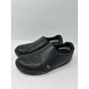 Kuru Kivi Slip On Shoes Women's Size 6.5 Black Leather OrthopedicComfort Loafers